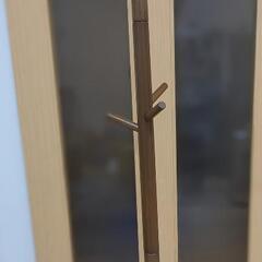 ニトリ ポールハンガー　ブラウン