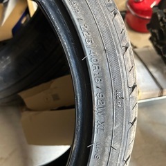 225/40r18 タイヤ　4本 の画像