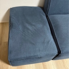 ソファー　ネイビーの画像