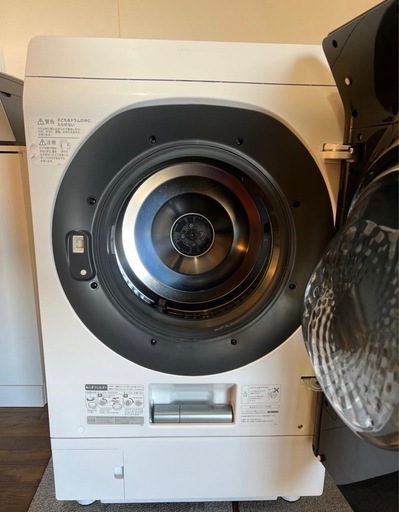 シャープ洗濯機6kg 美品　クリーニング済み シャープ ドラム式洗濯機 11/6kg、2020 ,クリーニング済み