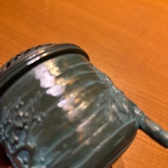 精山造　3本足　松竹梅　青銅　香炉の画像