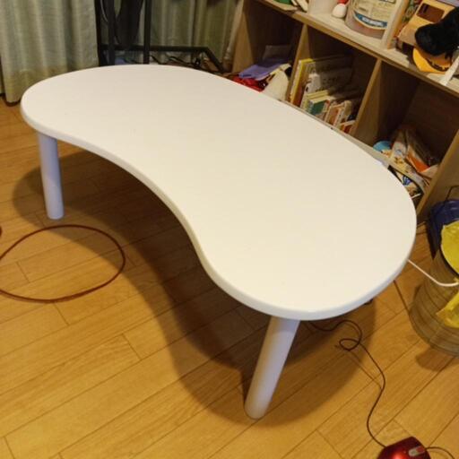 ファッション 豆型の座卓、ローテーブル 柿生のテーブル《座卓、ロー (Kyopx) 座卓・ちゃぶ台