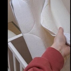 IKEA ベビーベッドとマットレス(SUNDVIK スンドヴィーク) の画像