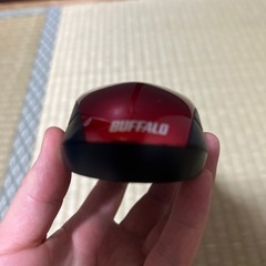 ワイヤレスマウス レッド バッファローの画像