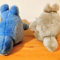 新品となりのトトロぬいぐるみ２色セット中の画像