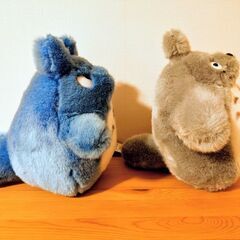 新品となりのトトロぬいぐるみ２色セット中の画像