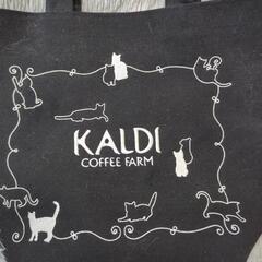 KALDI COFFEE FARM 猫トートバッグの画像