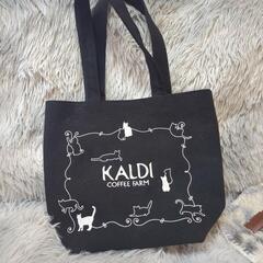 KALDI COFFEE FARM 猫トートバッグの画像