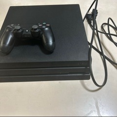PlayStation 4 Pro 1TB本体とコントローラー....