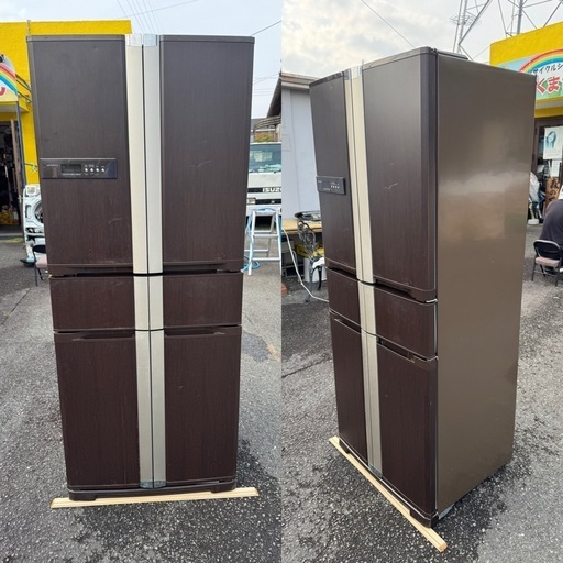 ⚫︎三菱6ドアー冷凍冷蔵庫MR-W45M-PW (445L)6人〜7人用⚫︎