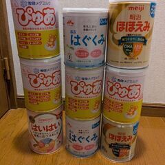 ミルク　空き缶　の画像