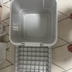 【1回使用美品】無印良品　収納ボックス　コンテナ　小の画像