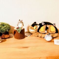 新品となりのトトロぬいぐるみ（ネコバス・その他）