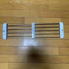 伸縮流し水切り　洗い物置き　キッチン　流しにぴったり　シンクスライド棚