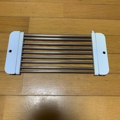伸縮流し水切り　洗い物置き　キッチン　流しにぴったり　シンクスライド棚の画像
