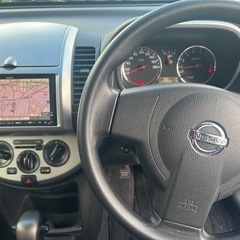 平成20年式　日産ノート　39601K 車検切れ　カーナビ、ETC付き、バックカメラ　外装内装大きな傷無し！の画像