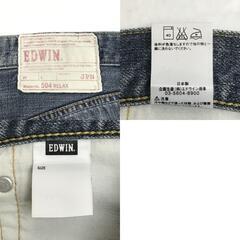 日本製★エドウィン/EDWIN★504/デニムパンツ/ジーンズ【W84cm/股下85cm/紺】SULFUR DENIM/ズボン/Pants/Trouser◆cBH953の画像