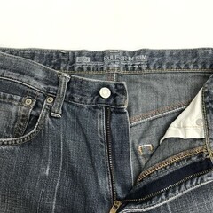 日本製★エドウィン/EDWIN★504/デニムパンツ/ジーンズ【W84cm/股下85cm/紺】SULFUR DENIM/ズボン/Pants/Trouser◆cBH953の画像