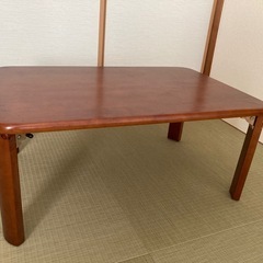 脚折り畳みちゃぶ台の画像