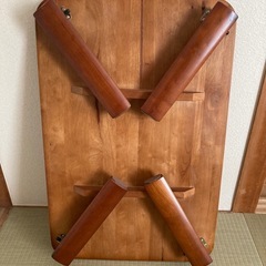 脚折り畳みちゃぶ台の画像