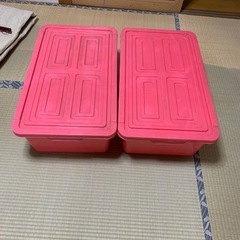 収納ケース　2個セットの画像
