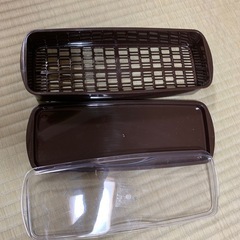 蓋付はし入れ　文具入れ　の画像
