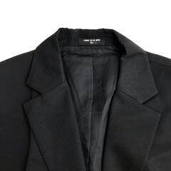 日本製★COMME CA DU MODE【コムサデモード】 テーラードジャケット レディース【size:13/LL/黒/black】シングル/総裏地/Jacket◆BJ011-eの画像