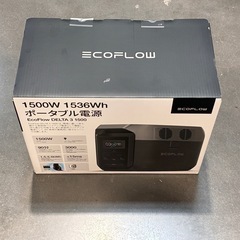 新品　エコフロー EcoFlow DELTA 3 1500  ポ...