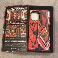 冨永ボンドiPhoneケース【手帳型】HEARTS model iPhone12・iPhone12Proの画像
