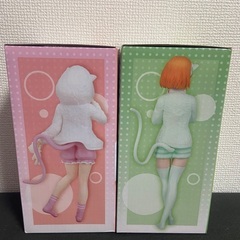 五等分の花嫁 四葉　五月　猫耳パーカー　フィギュアセットの画像