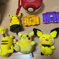 【ポケモングッズ】むしかご、ぬいぐるみ３個、置物ライト、メザスタ...