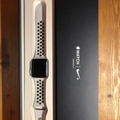 アップルウォッチ・シリーズ３ ナイキバージョン（Apple Watch series３ NIKE ver.）シルバー GPSの画像