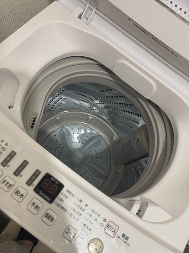 洗濯機5.5kg (7月5日取りに来れる方限定) ☆お値下げ 