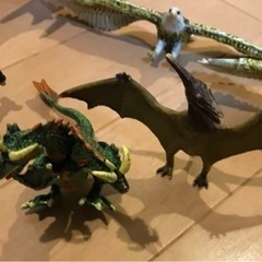 恐竜フィギュア　多数　の画像
