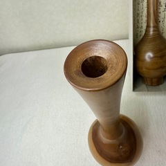 エンヂュ　槐の木　一輪挿し　2点セット売りの画像