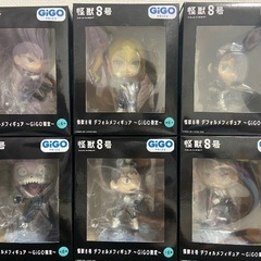 怪獣8号  デフォルメフィギュア  GiGO限定 6個セット