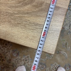 【無料&受け渡し先変更】テーブル　木製×スチール　の画像