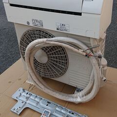🔴山口市、8～12畳エアコン自動掃除機能+基本工事込み￥48000🔴日立白くまくん2.8kW🔴保証付きの画像