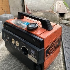 携帯用発電機　デミパワー（デンヨー）