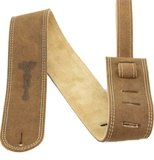 [マーチン] 18A0027 ビンテージ風スエード革製 ギターストラップ