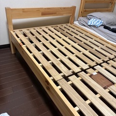 無印ベッドの画像