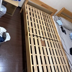 無印ベッドの画像
