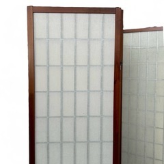 和風パーテーション 衝立 4連 仕切り 高さ180m  2枚セット の画像