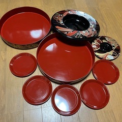お重、二段、オードブル、寿司桶の画像
