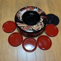 お重、二段、オードブル、寿司桶の画像