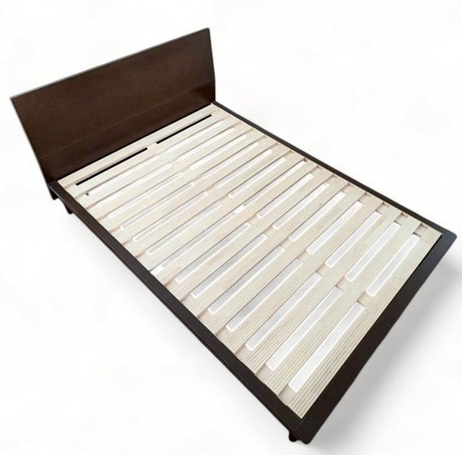 IDC大塚家具 × フランスベッド 木製ベッドフレーム セミダブルサイズ