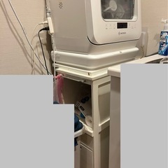 据え置き型食洗機と、棚のセット