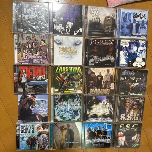 【メーカー包装済】 日本語ラップCDまとめ売り (正体不明の飼育員) 永福町のCD 邦楽