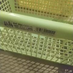 収納 かご 2つの画像