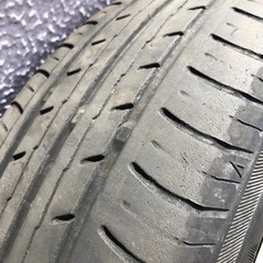 【決まりました】【ホンダN-BOX】155/65R14 ヨコハマタイヤ 鉄チンホイール＋ホイールカバー付き（4本セット）の画像